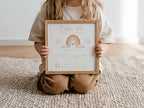 Personalized Baby Birth Announcement Frame